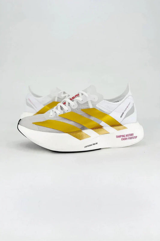 Adidas Adizero PRO EVO 1 - Branco/Dourado